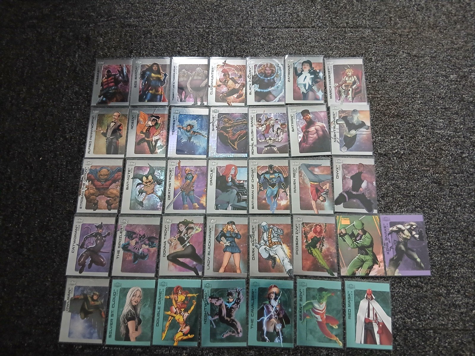 dc metal trading cards upper deck, Ophalen of Verzenden
