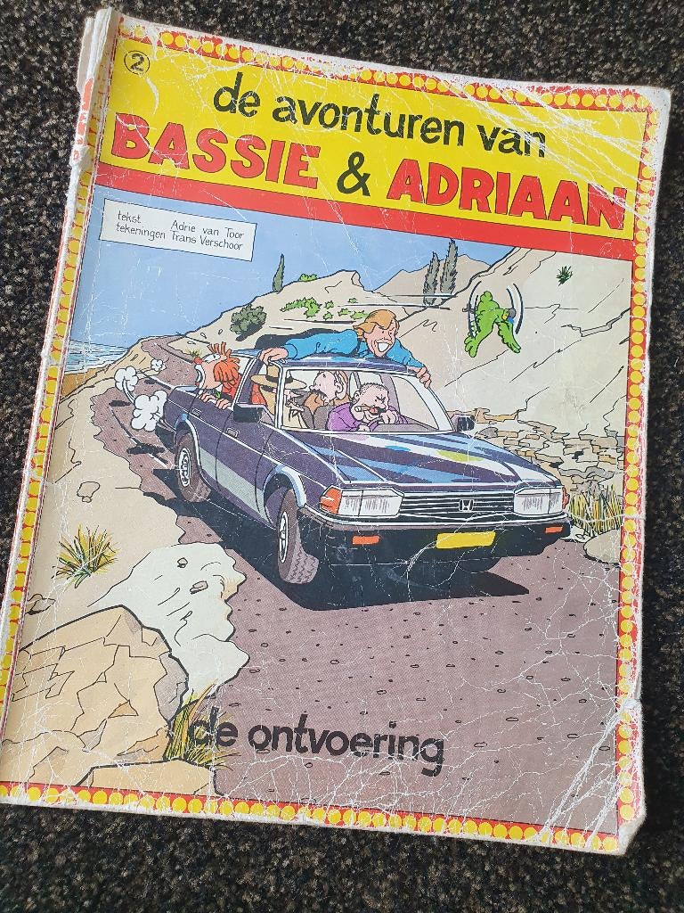 Bassie en Adriaan stripboek, Eén stripboek, Ophalen of Verzenden, Gelezen