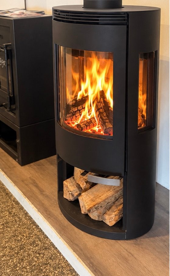 Idl scandinavische houtkachel. Nog nieuw in doos, Ophalen of Verzenden, Vrijstaand, Hout, Nieuw