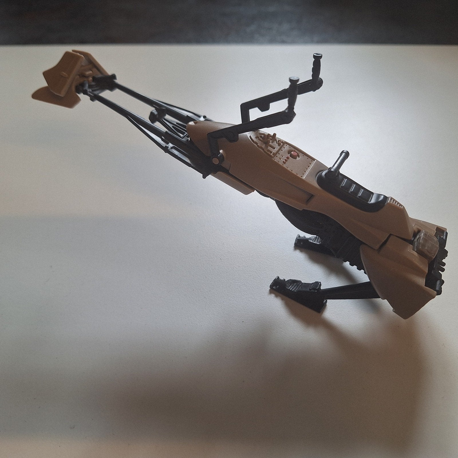 Vintage Star Wars Speeder Bike (1983) - Lucasfilm, Ophalen of Verzenden, Zo goed als nieuw, Actiefiguurtje