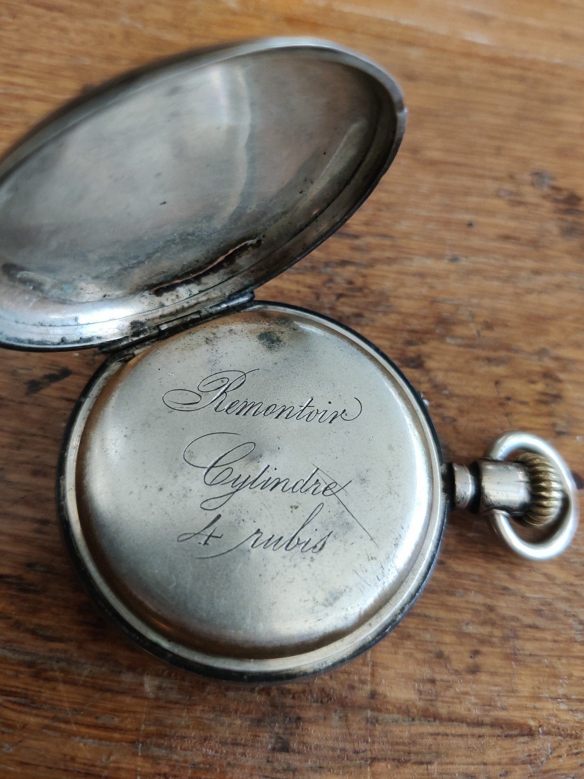 zwaar zilveren zakhorloge, Ophalen of Verzenden, Zilver, Overige merken, 1900 tot 1930