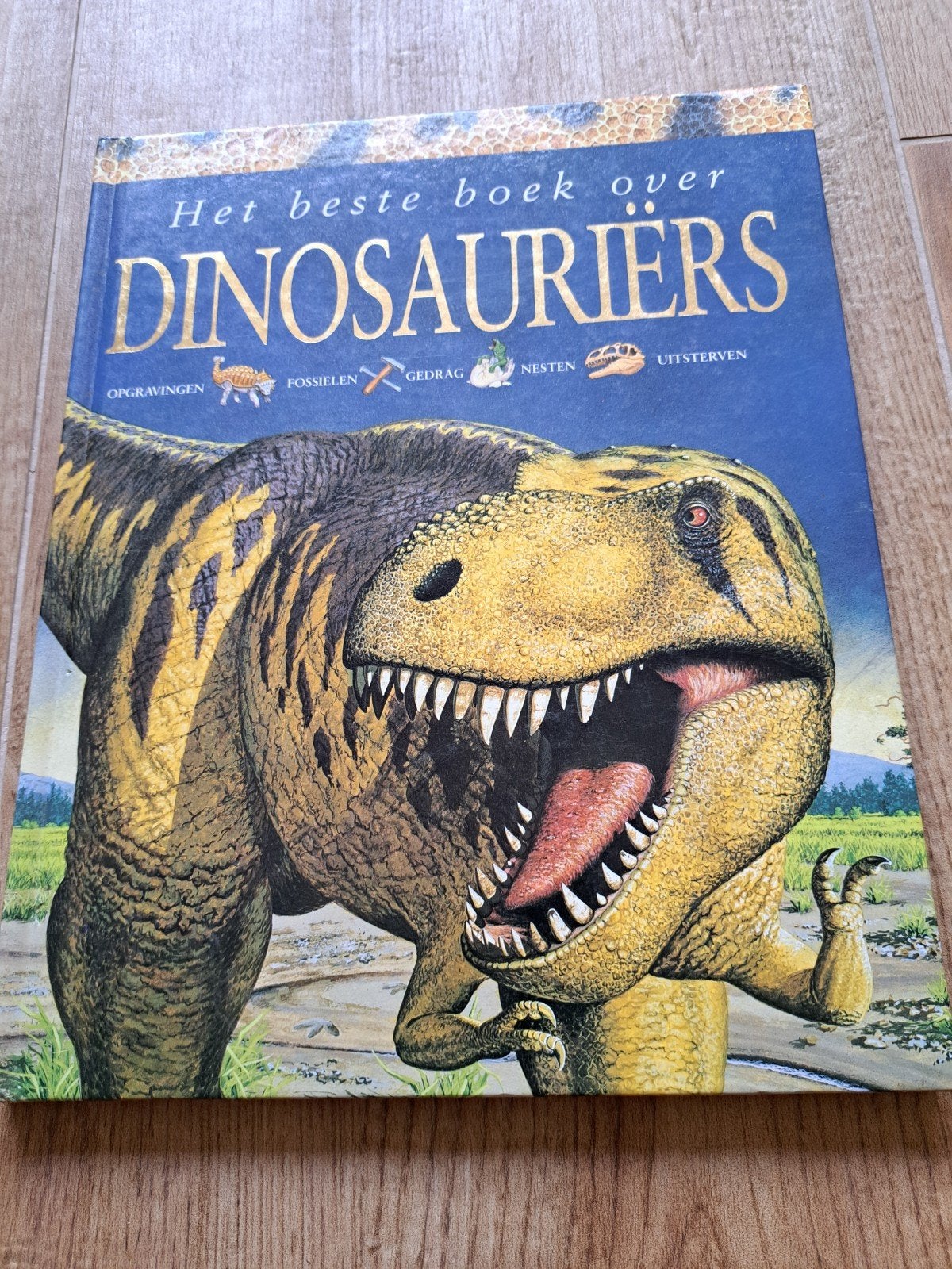 Het beste boek over DINOSAURIËRS - Ontdek de prehistorie, Ophalen of Verzenden, Zo goed als nieuw, Onbekend, Non-fictie