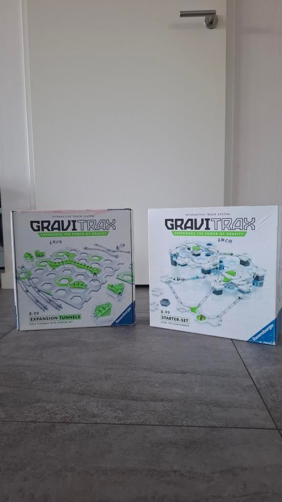 GraviTrax Starter-set + Tunnels uitbreiding, Ophalen of Verzenden, Gebruikt, Jongen of Meisje