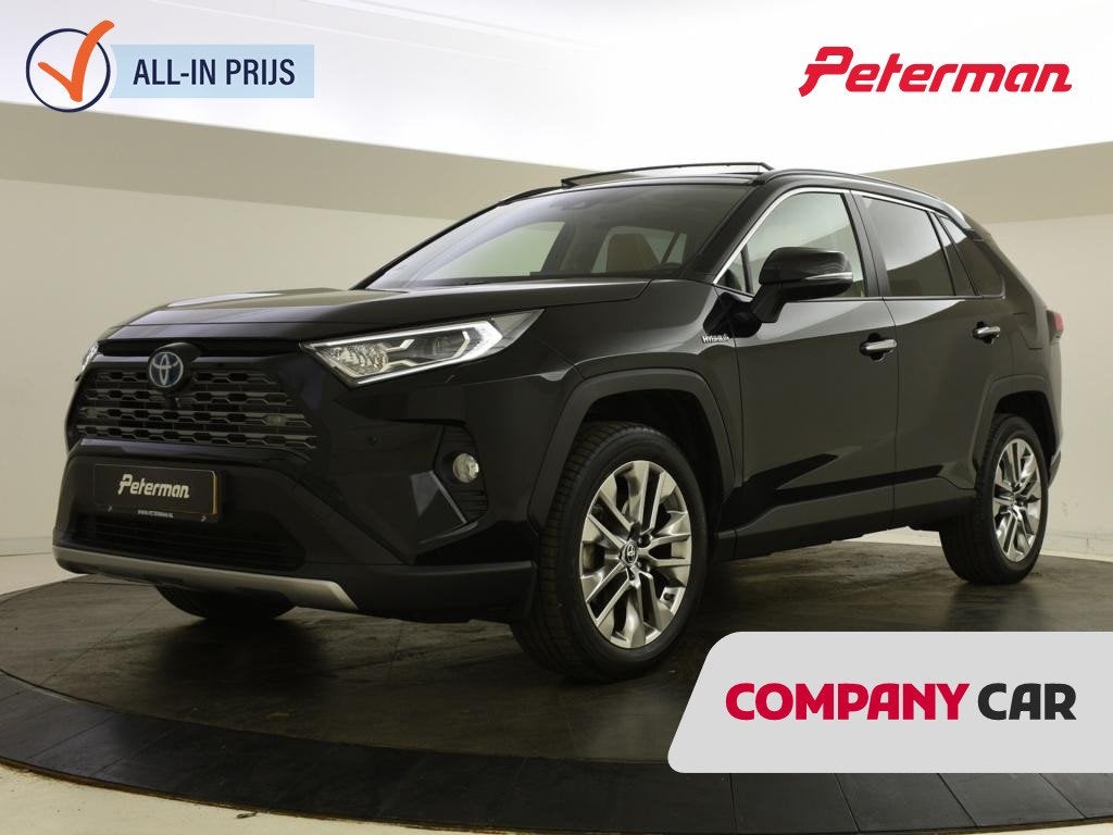 Toyota RAV4 2.5 Hybrid AWD Executive | Schuif/Kanteldak | Pr, Auto's, Automaat, 12 maanden, Gebruikt, 4 cilinders
