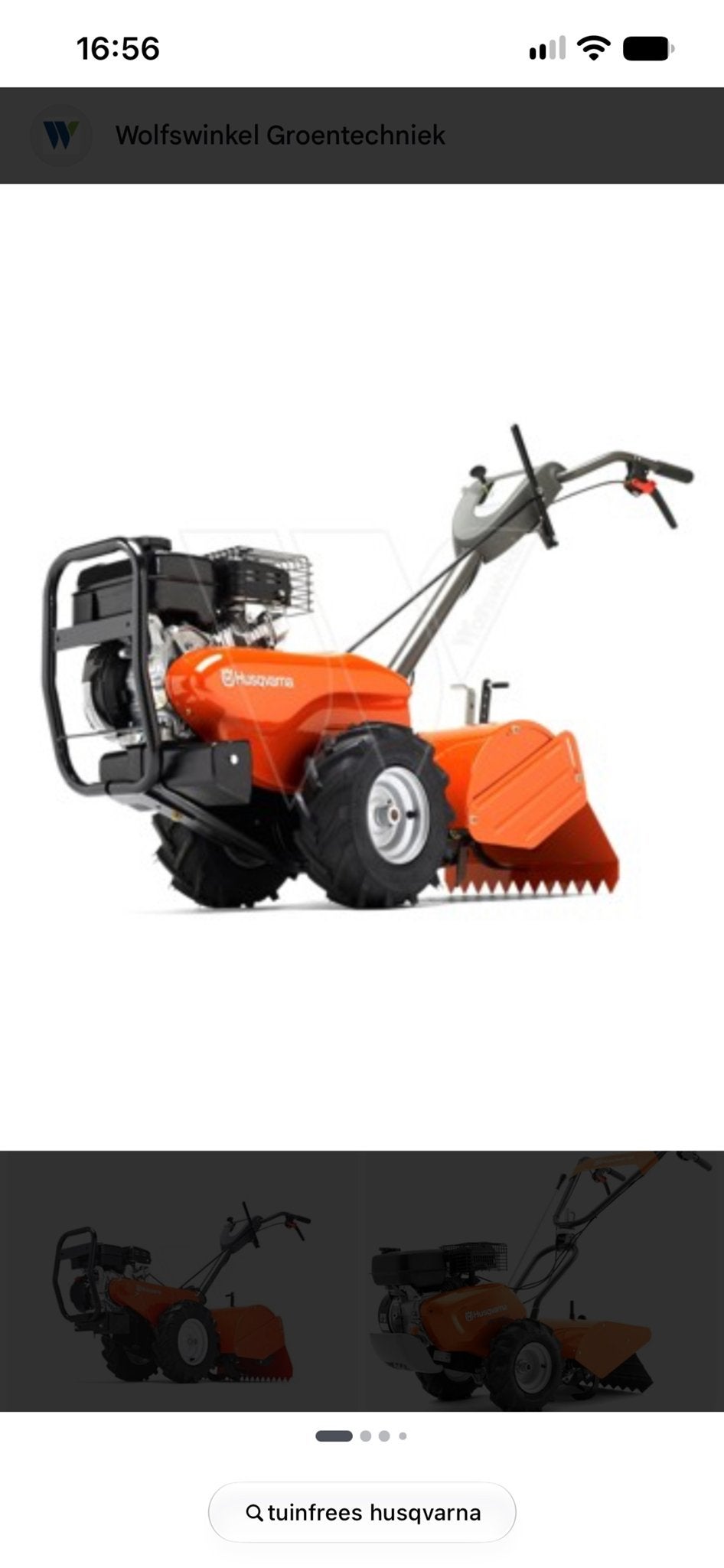 Husqvarna Tuinfrees te huur - Maak uw tuin winterklaar!, Ophalen of Verzenden