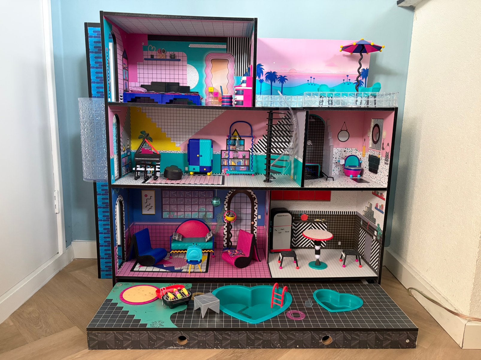 LOL surprise huis, Ophalen, Zo goed als nieuw, Poppenhuis