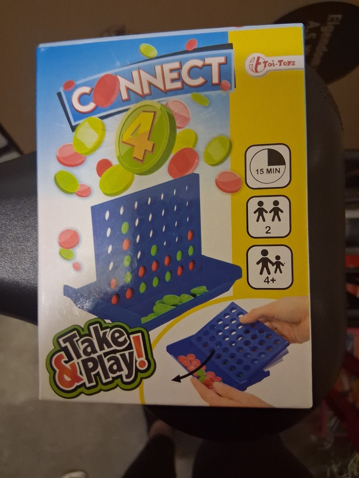 Connect 4 Take & Play Reisspel - Toi-Toys, Ophalen