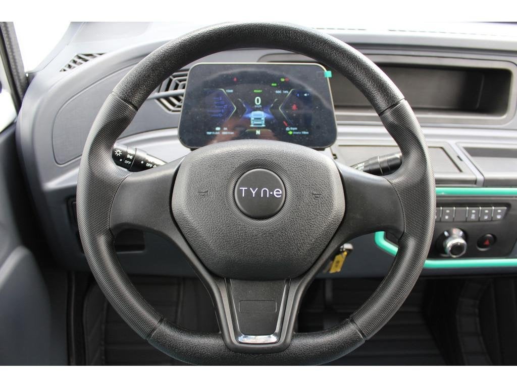 Tyn.e TX1 | Achteruitrijcamera | Airco | Bluetooth | Radio |, Auto's, Stof, Centrale vergrendeling, Zwart, Wit