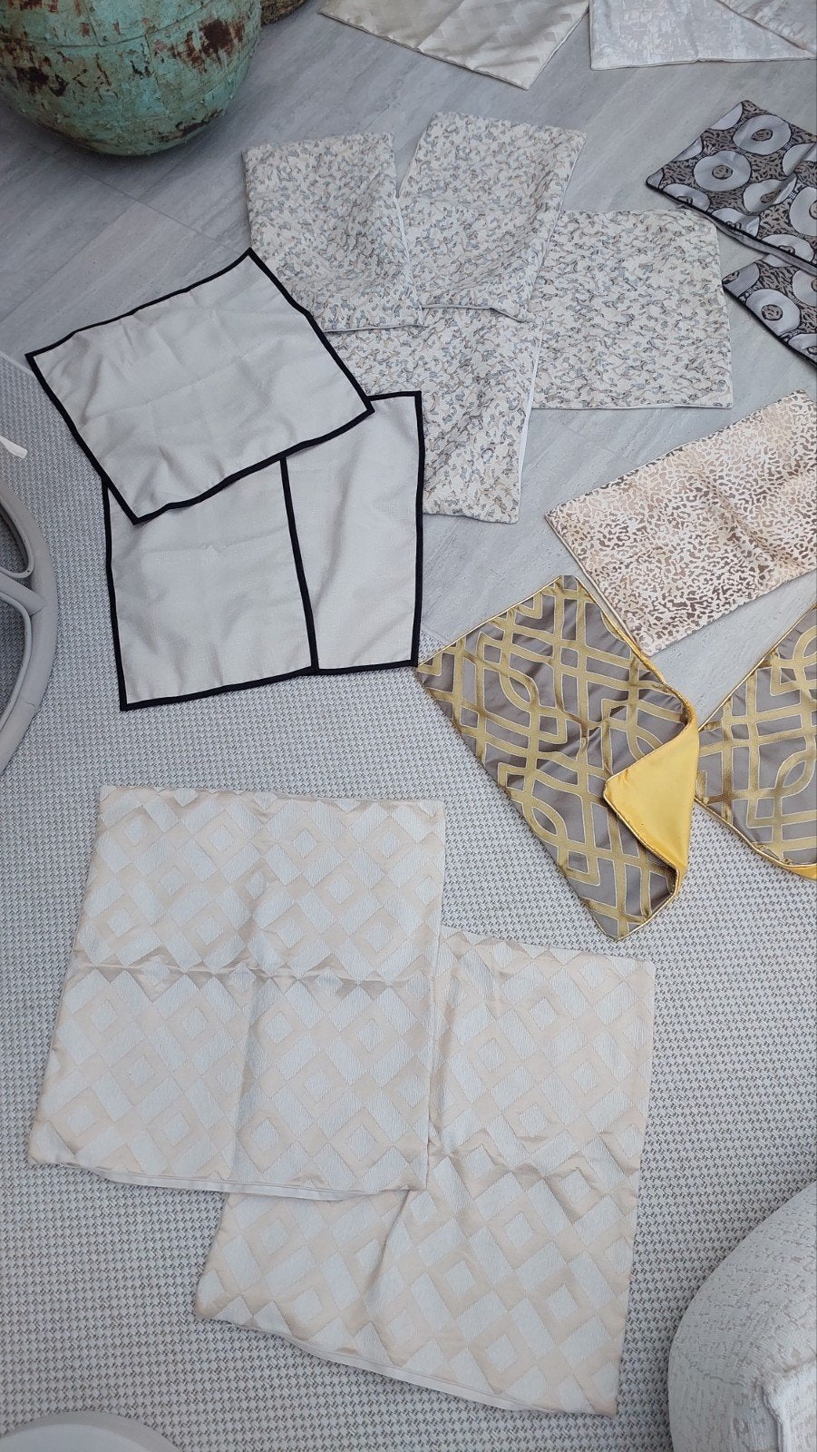 Luxe kussenhoezen, 5 euro per stuk, nieuw!, Ophalen of Verzenden, Nieuw, Vierkant, Kussenhoes