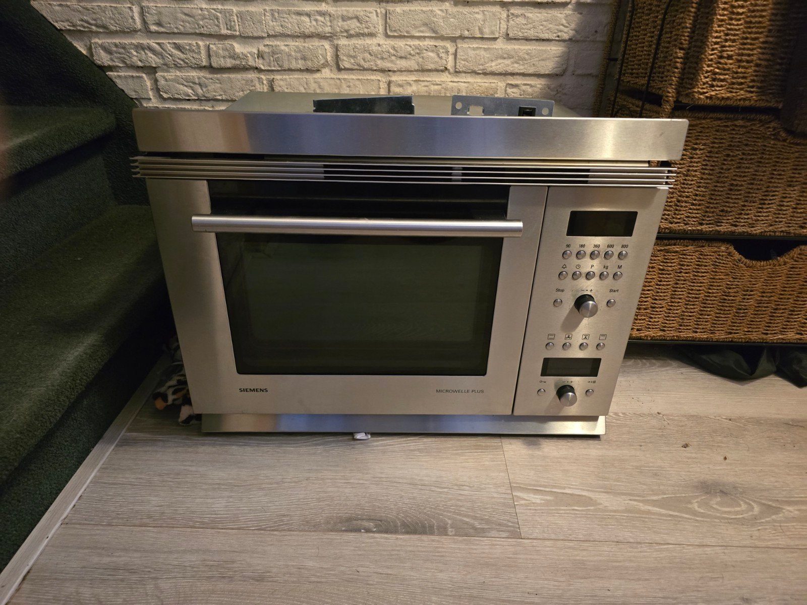 Siemens Microwelle Plus Combimagnetron - Inbouw, Ophalen, Combimagnetron, Gebruikt, Inbouw