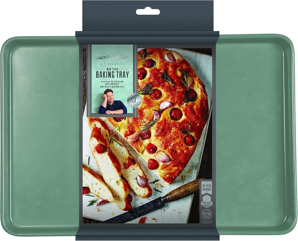 Nieuw | Jamie Oliver Bakplaat – 39 x 26,5 cm – Top Kwaliteit, Nieuw, Ophalen of Verzenden, Metaal, Overige merken