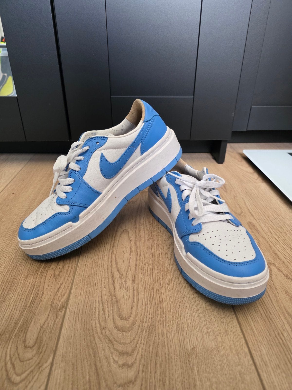 Nike Air Jordan 1 Elevate Low SE University Blue, Ophalen, Blauw, Nike, Sneakers of Gympen