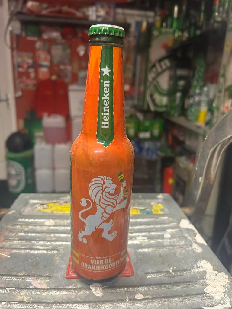 Heineken Oranjekoorts Bierfles - Speciale Editie, Ophalen, Gebruikt, Verpakking