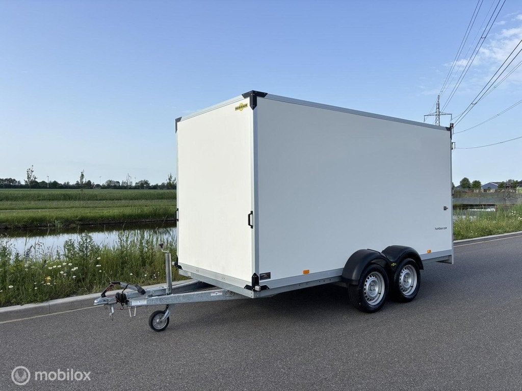 Humbaur HK 2500 KG gesloten aanhanger 407x178x200 cm!, Auto diversen, Aanhangers en Bagagewagens, Transport Trading, Gebruikt