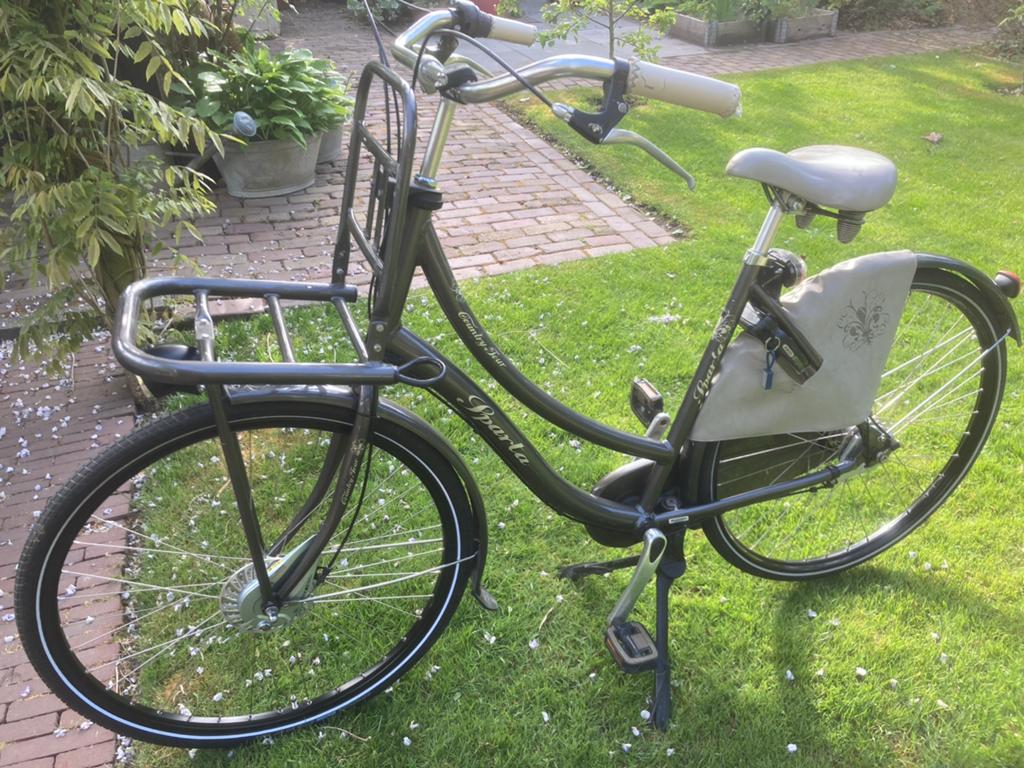Sparta Country Tour Damesfiets met voordrager, Ophalen of Verzenden, Zo goed als nieuw, Trommelrem, Versnellingen