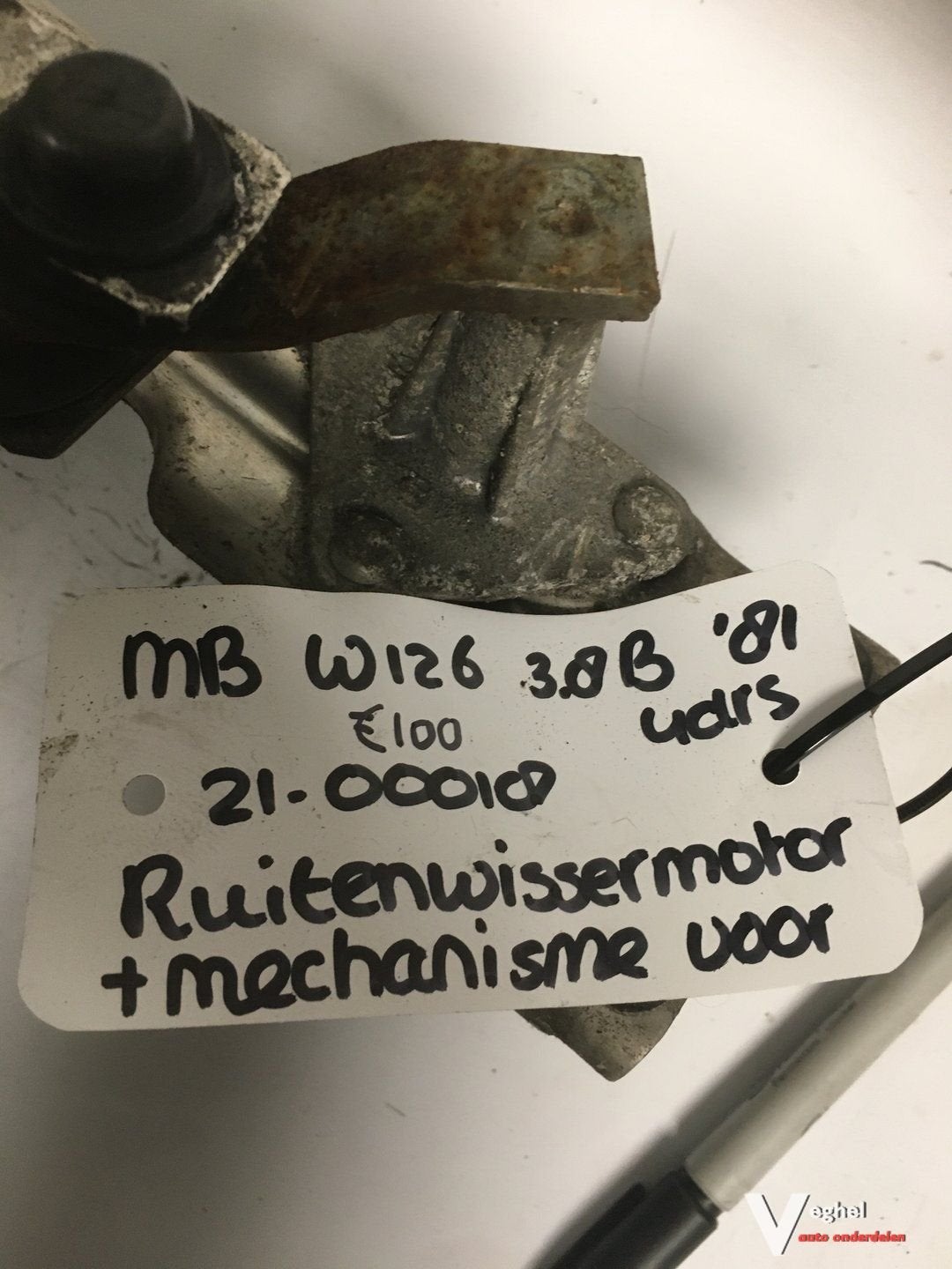 Mercedes W126 3.8 1981 Ruitenwissermechanisme met motor, Auto-onderdelen, Gebruikt, -, -, Ophalen of Verzenden