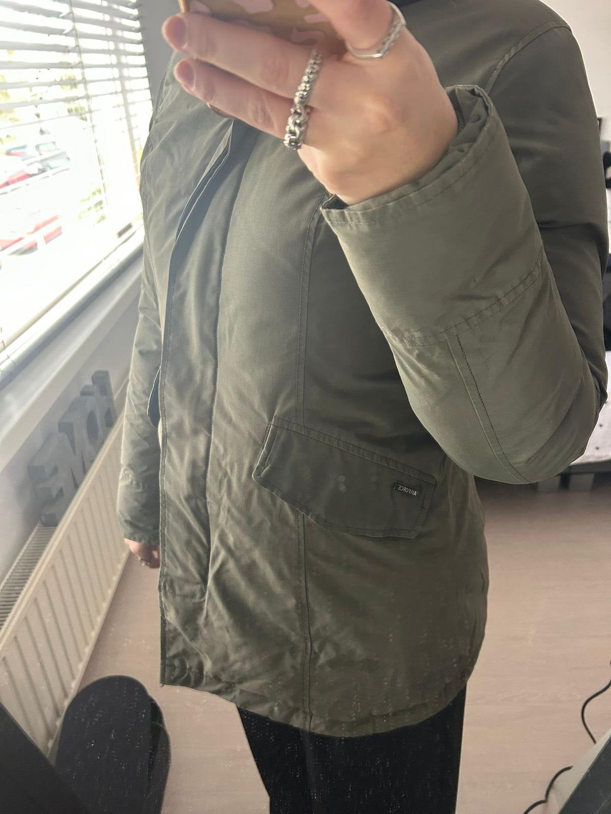 Dames Airforce jas maat M, Ophalen of Verzenden, Zo goed als nieuw, Maat 38/40 (M), Zwart