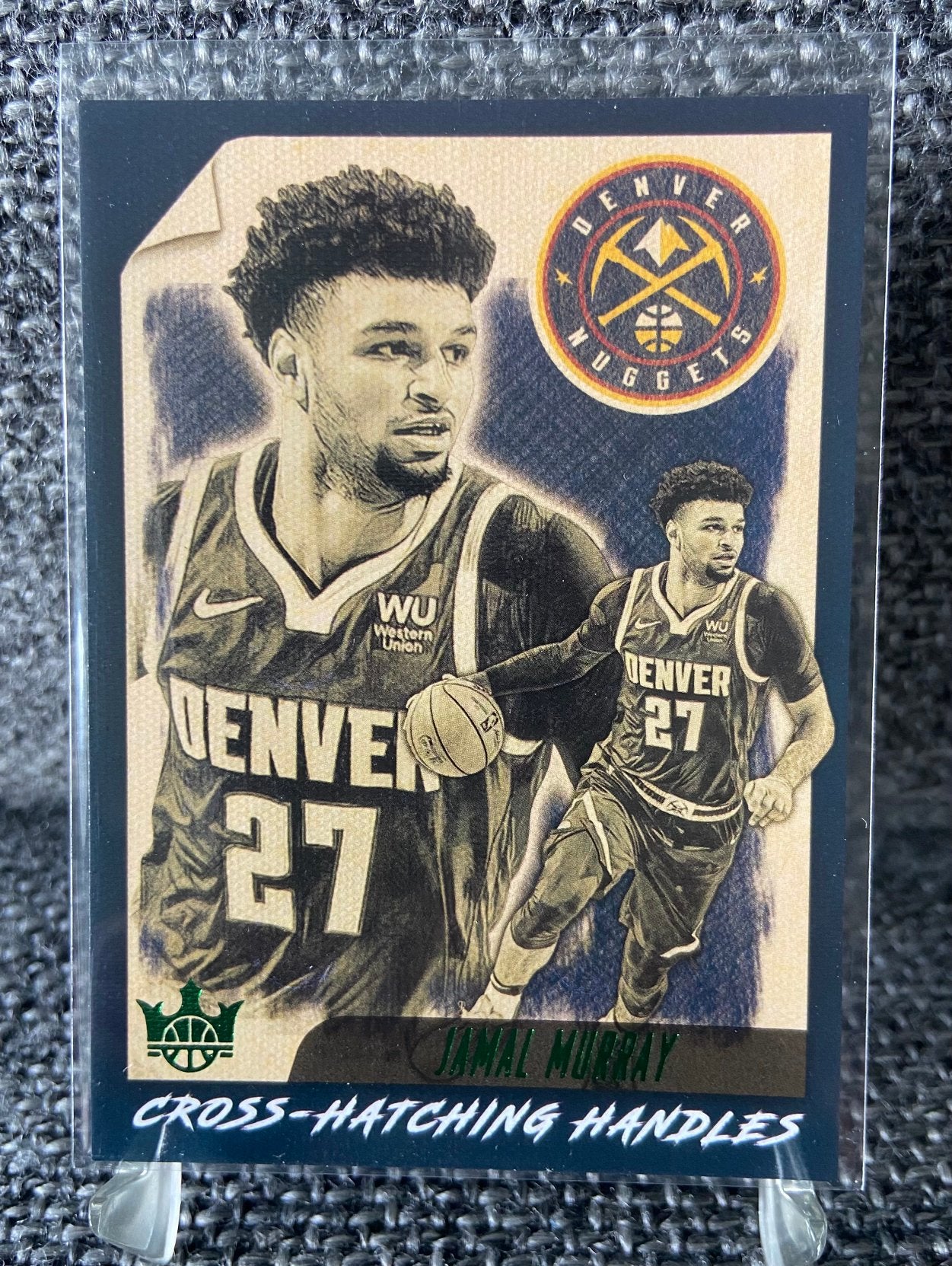 Jamal Murray /25 Denver Nuggets Panini NBA Card Court Kings, Ophalen of Verzenden, Nieuw, Plaatje