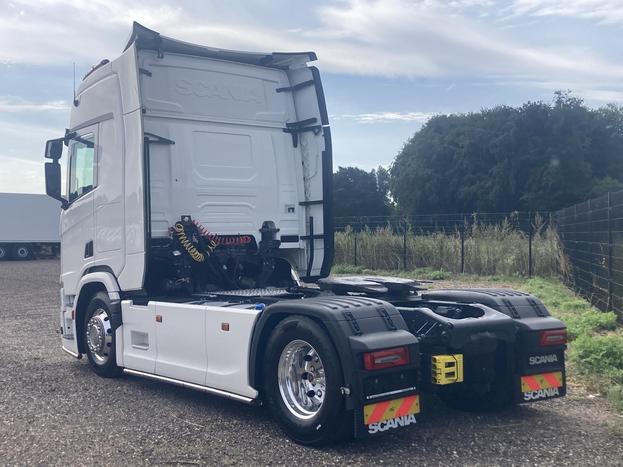 Scania R560 | Full Air | Retarder | Alcoa | Light bar, Automaat, Stof, Scania, Wit