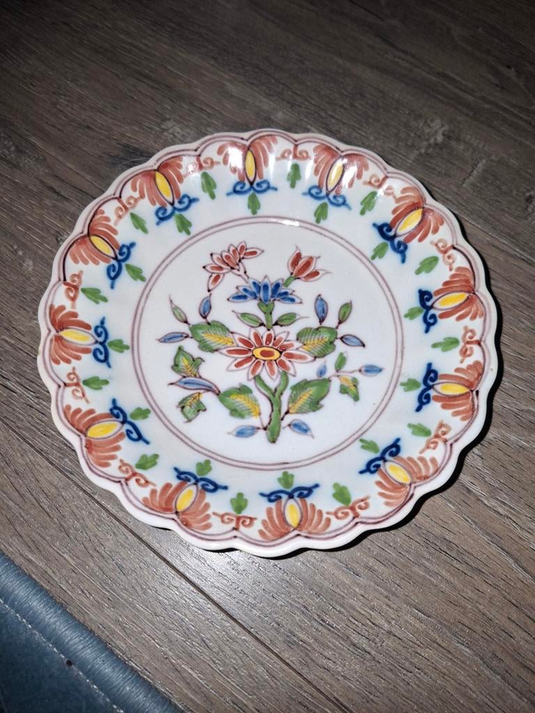 Tichelaar Makkum Wandbordje - 16 cm, Ophalen of Verzenden