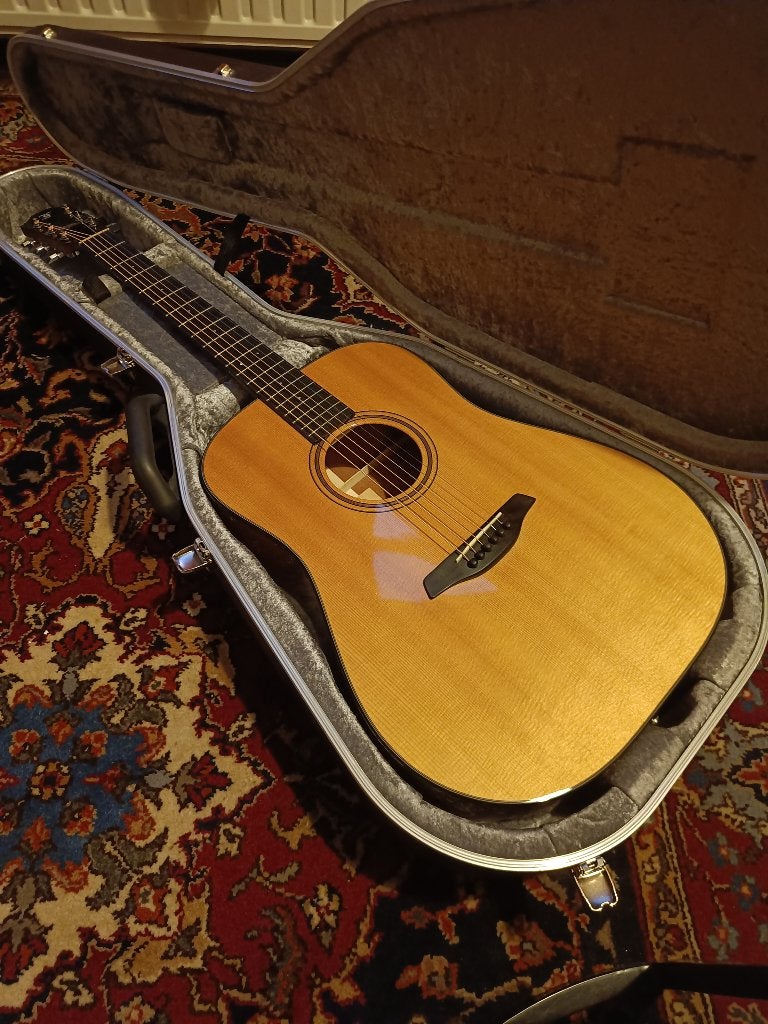 Furch Green 2019 D-SM met koffer als nieuw, Ophalen, Nieuw, Western- of Steelstringgitaar, Met koffer