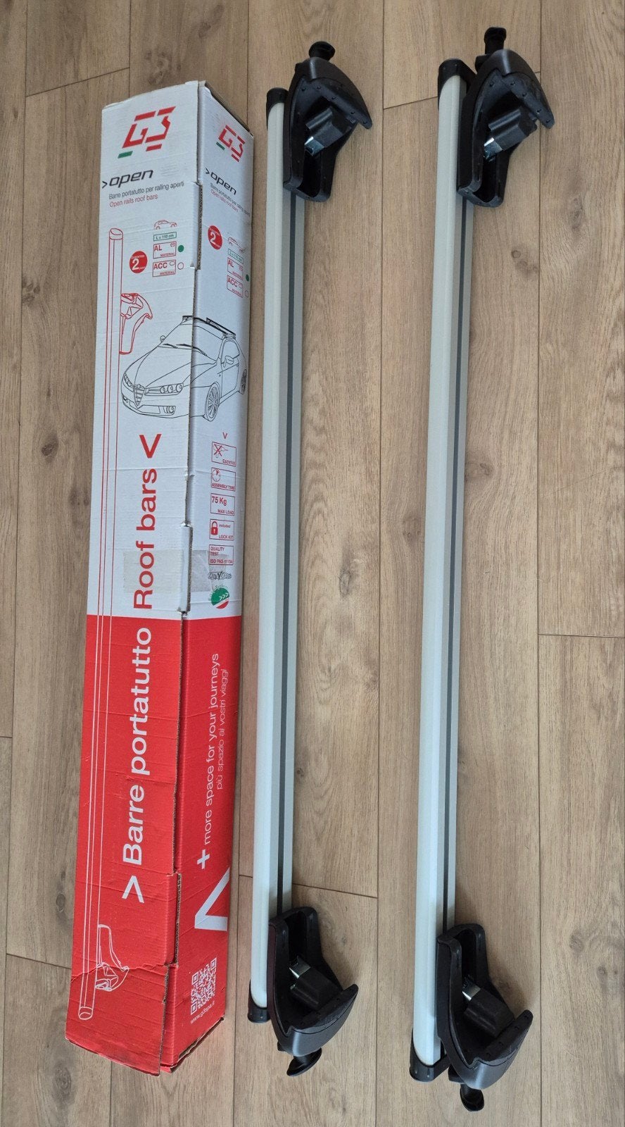 Set universele dakdragers van het merk G3, nog nooit gebruik, Ophalen, Nieuw