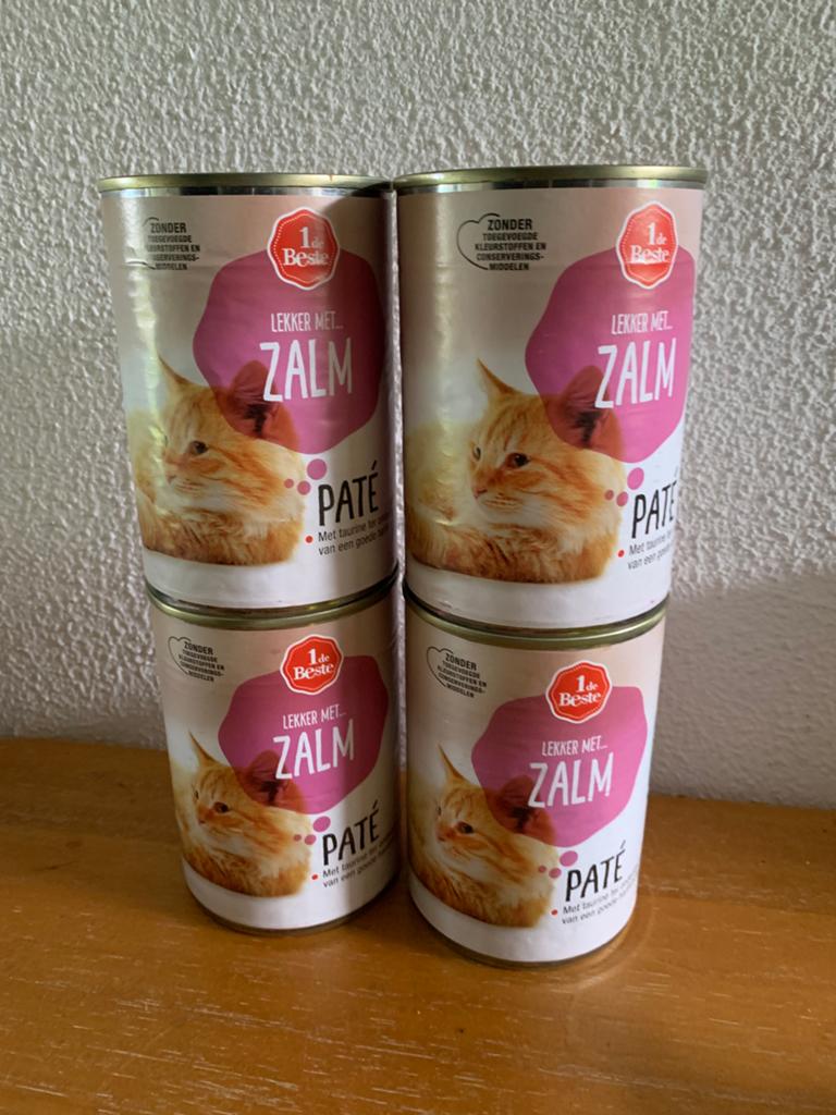 4 blikken kattenvoer, Dieren en Toebehoren, Ophalen