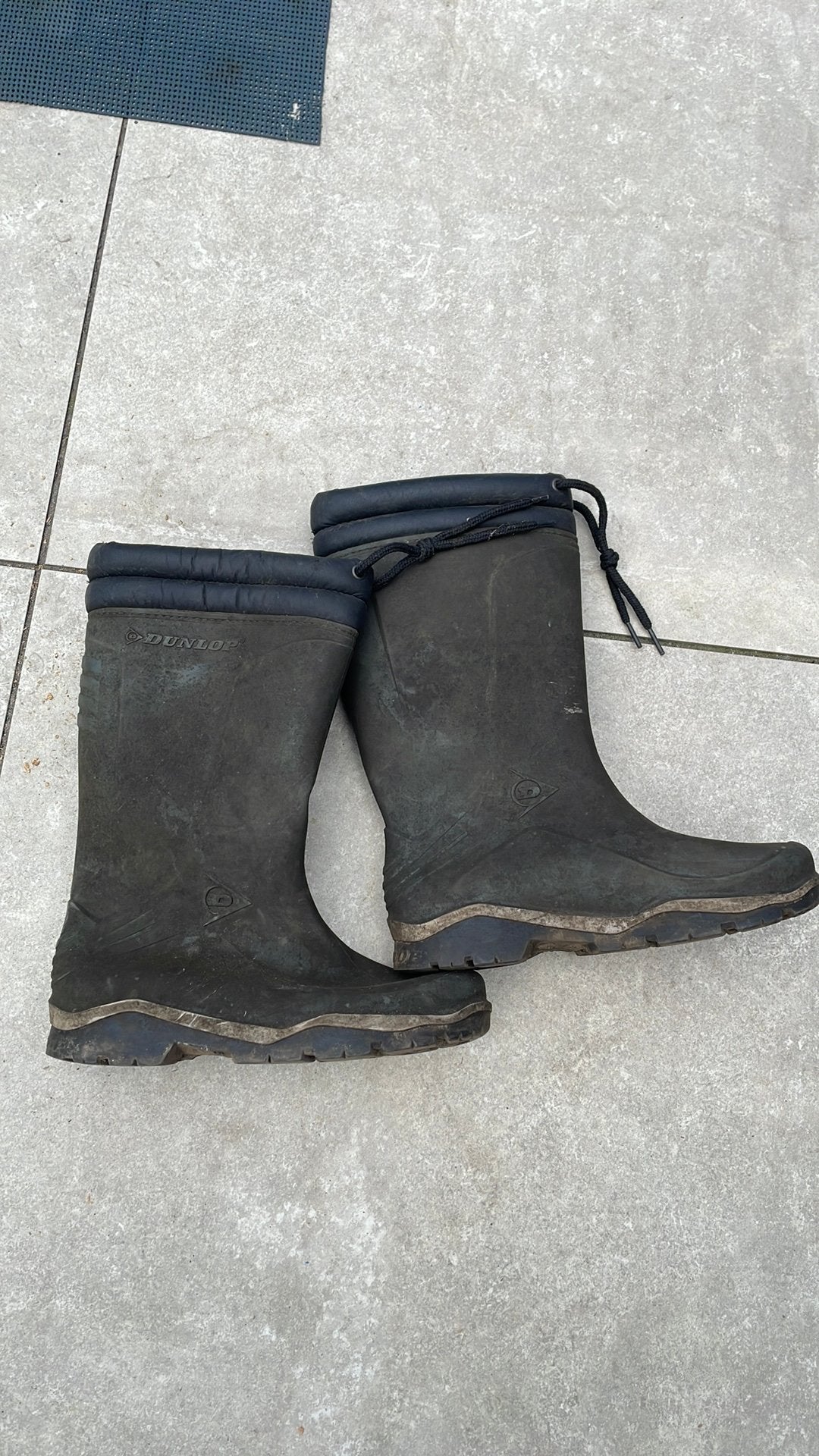 Dunlop gevoerde regenlaarzen mt 37, Ophalen, Gebruikt, Laarzen