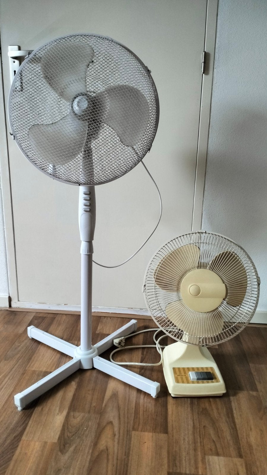 Staande en tafelventilator - Gebruikt, werken prima, Witgoed en Apparatuur, Ophalen, Gebruikt, Tafelventilator