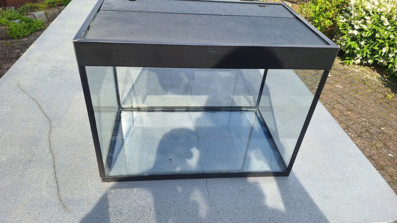 nog nieuw aquarium. 40x25x30 zwart, Dieren en Toebehoren, Ophalen, Inclusief deksel, Nieuw