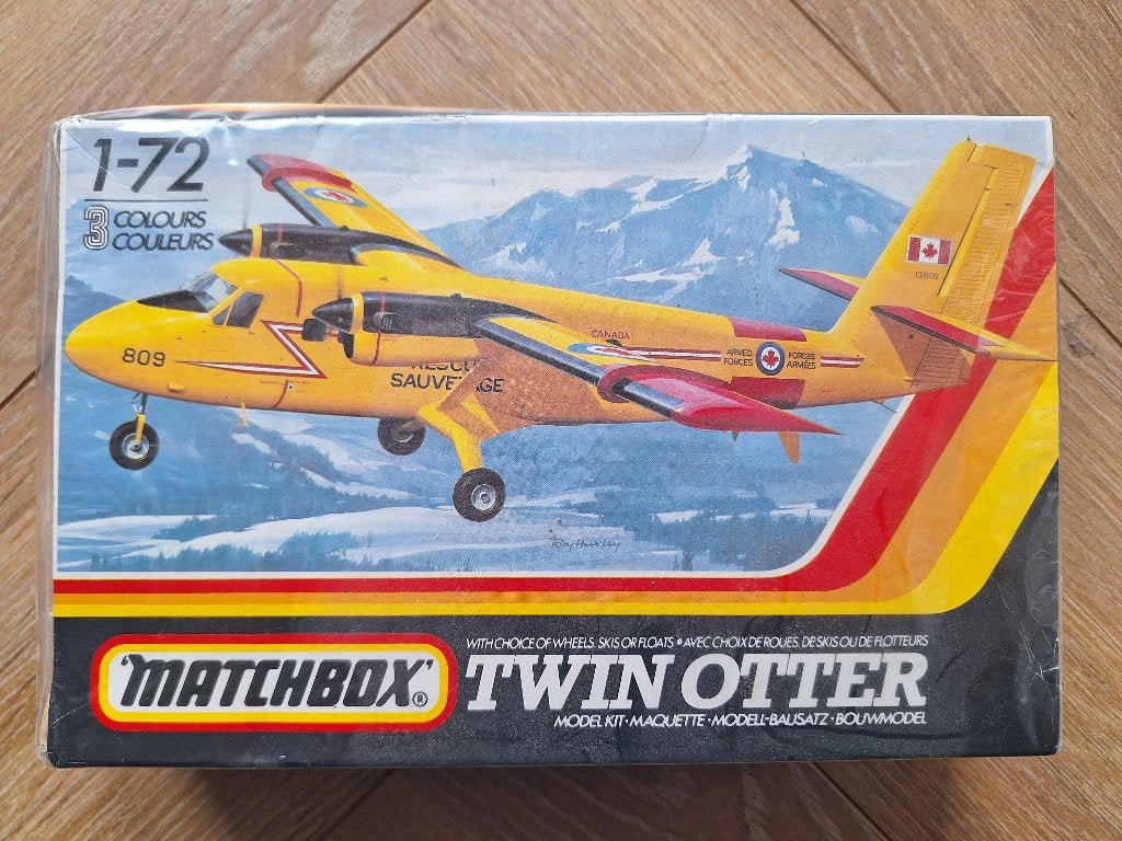 1:72 1/72 Matchbox De Havilland Twin Otter (Sealed), Overige merken, 1:72 tot 1:144, Ophalen of Verzenden, Zo goed als nieuw