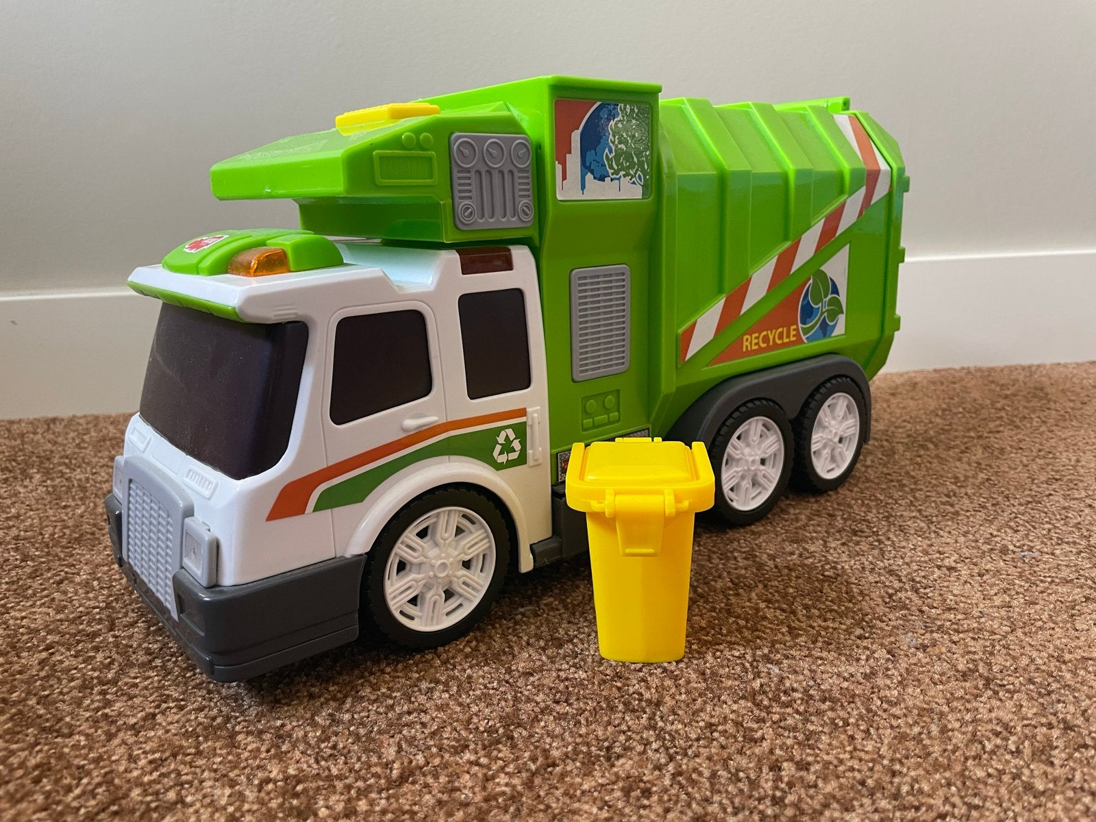 Vuilniswagen met licht, geluid en werkende kliko, Ophalen of Verzenden, Zo goed als nieuw