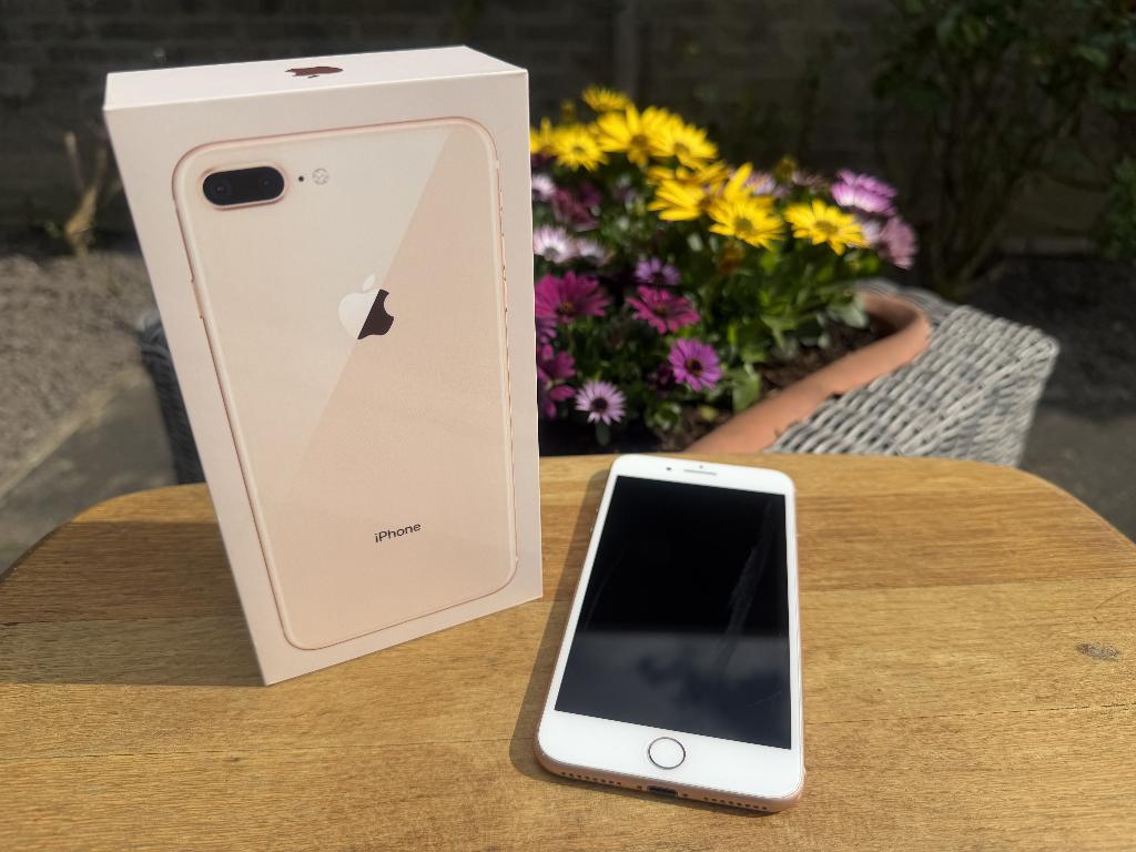 iPhone 8 Plus Goud 64GB, Telecommunicatie, Mobiele telefoons | Apple iPhone, Gebruikt, IPhone 8 Plus, Ophalen of Verzenden, 64 GB
