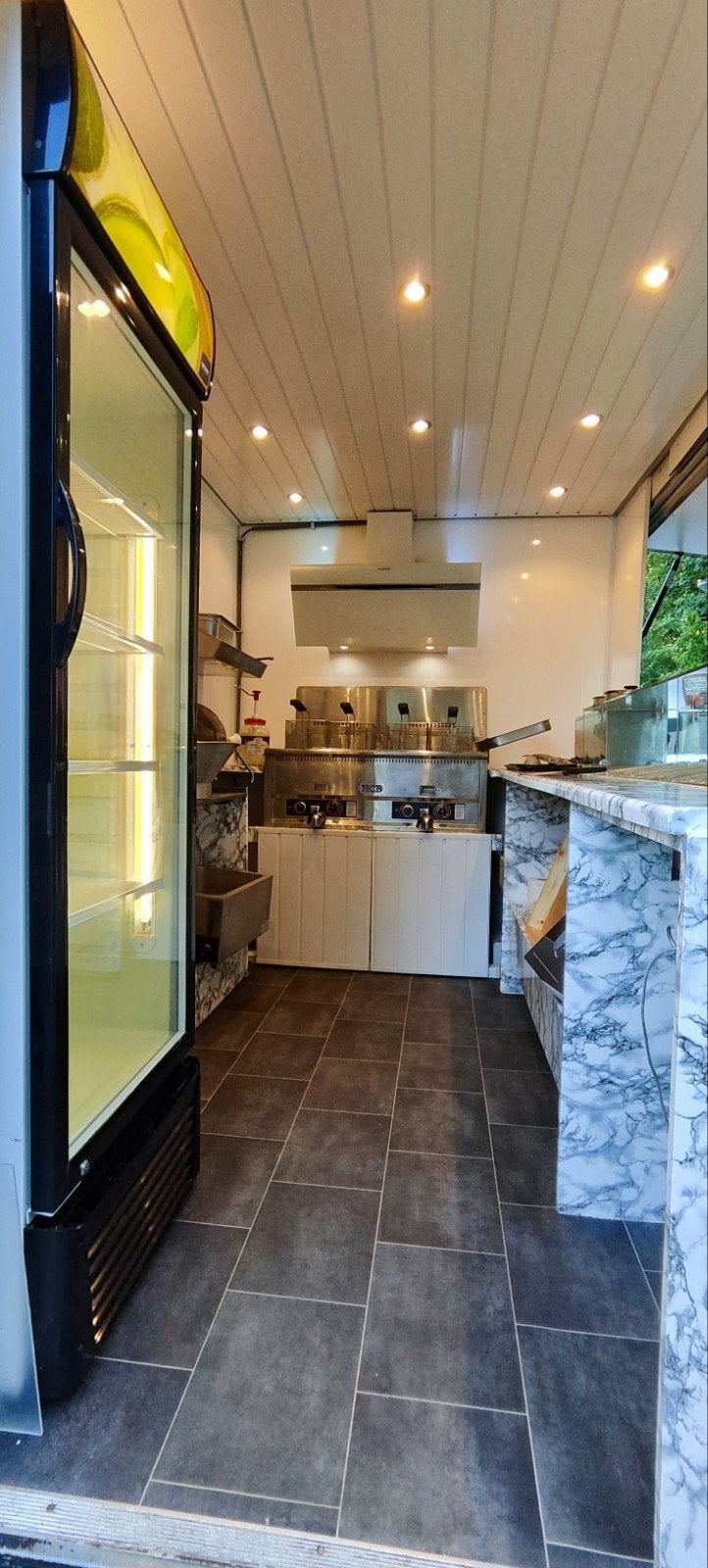 TE KOOP – Complete Frietwagen / Snackwagen – Direct inzetbaa, Ophalen of Verzenden, Gebruikt, Fornuis, Frituur en Grillen