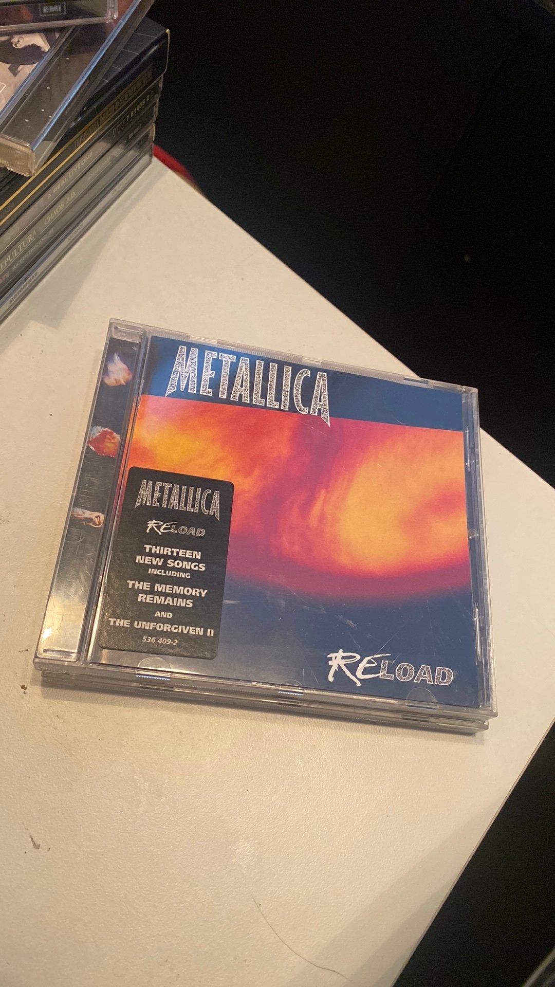 Cd Metallica, reload, Ophalen of Verzenden, Zo goed als nieuw