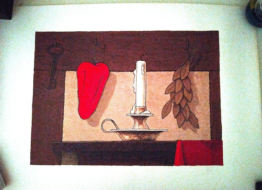 Soteras, Jorge, originele lithografie, gesigneerd, i.g.st., Ophalen of Verzenden