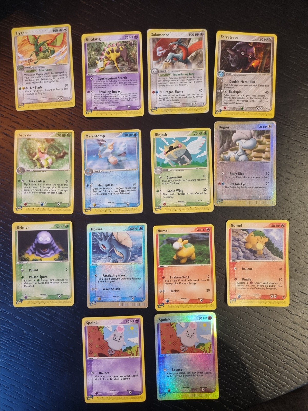 EX Dragon kaarten 14 stuks € 20, Ophalen of Verzenden, Gebruikt, Meerdere kaarten, Foil