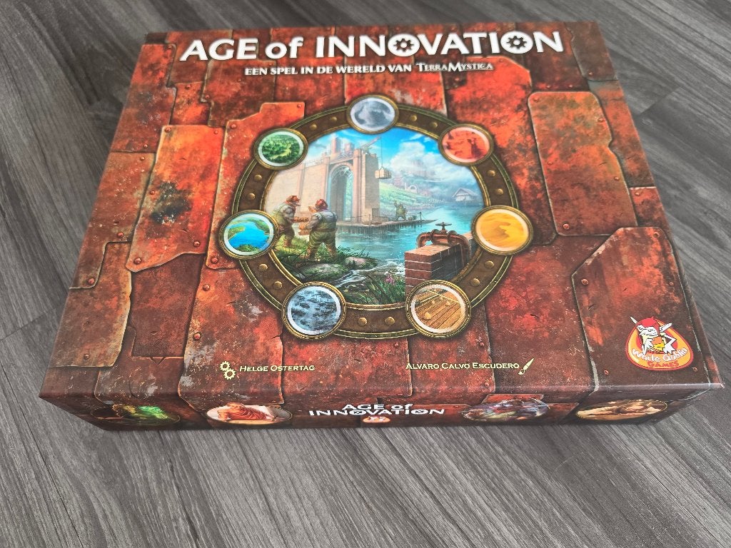 Age of Innovation (White Goblin Games), Vijf spelers of meer, Ophalen of Verzenden, Zo goed als nieuw, White Goblin Games