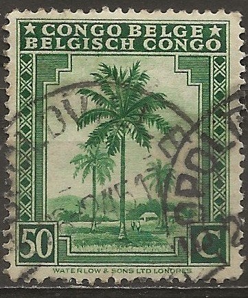 Belgisch Congo, Ophalen of Verzenden, Overige landen, Gestempeld