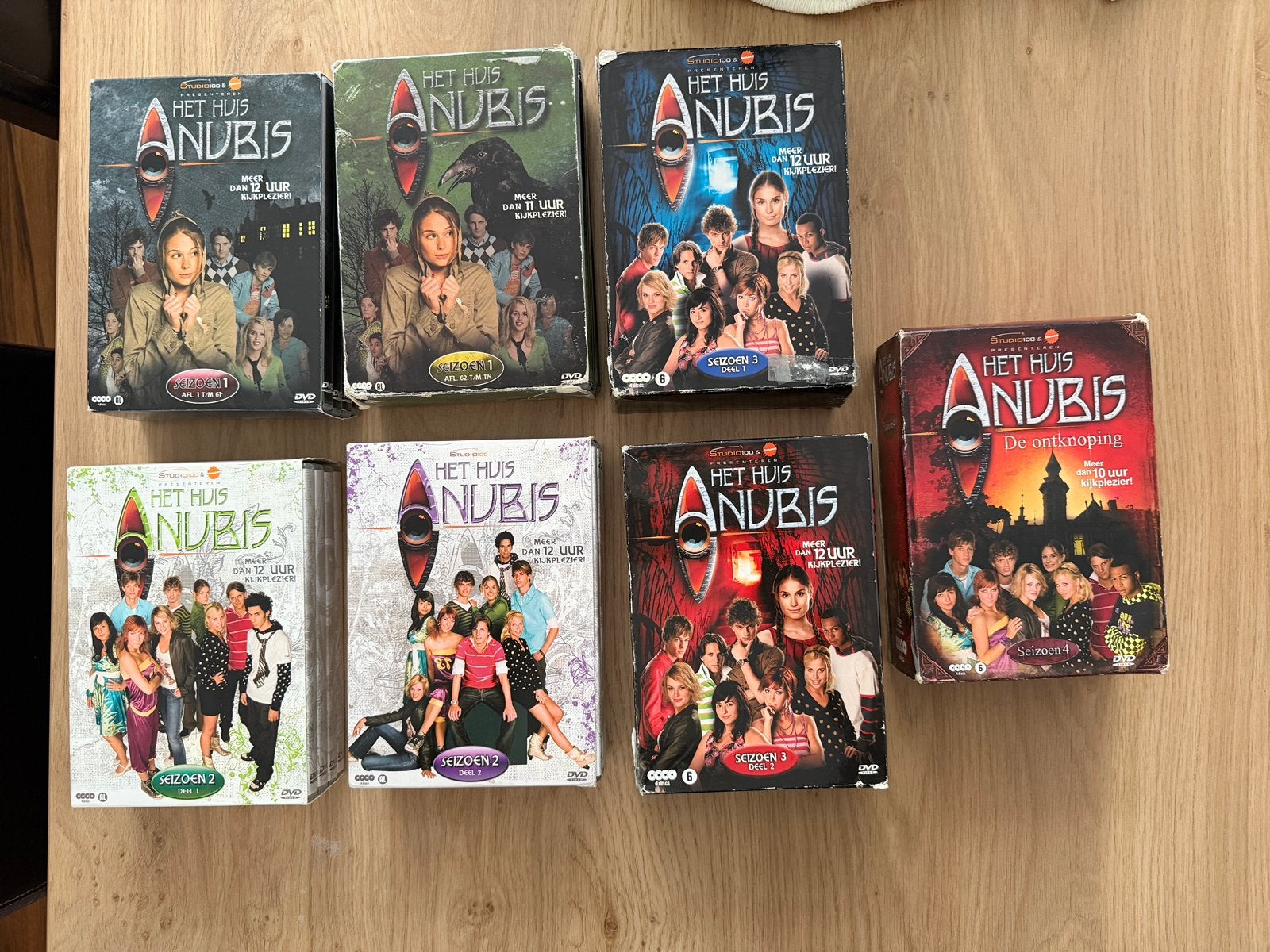 Het Huis Anubis complete DVD serie + complete boeken serie, Alle leeftijden, Ophalen of Verzenden, Zo goed als nieuw