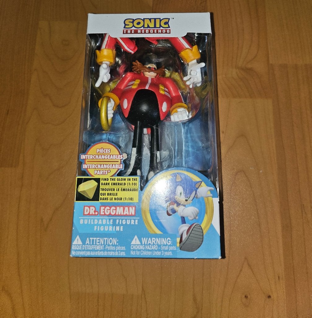 Sonic the Hedgehog Sonic Dr. Eggman Action Figure, Ophalen of Verzenden, Nieuw