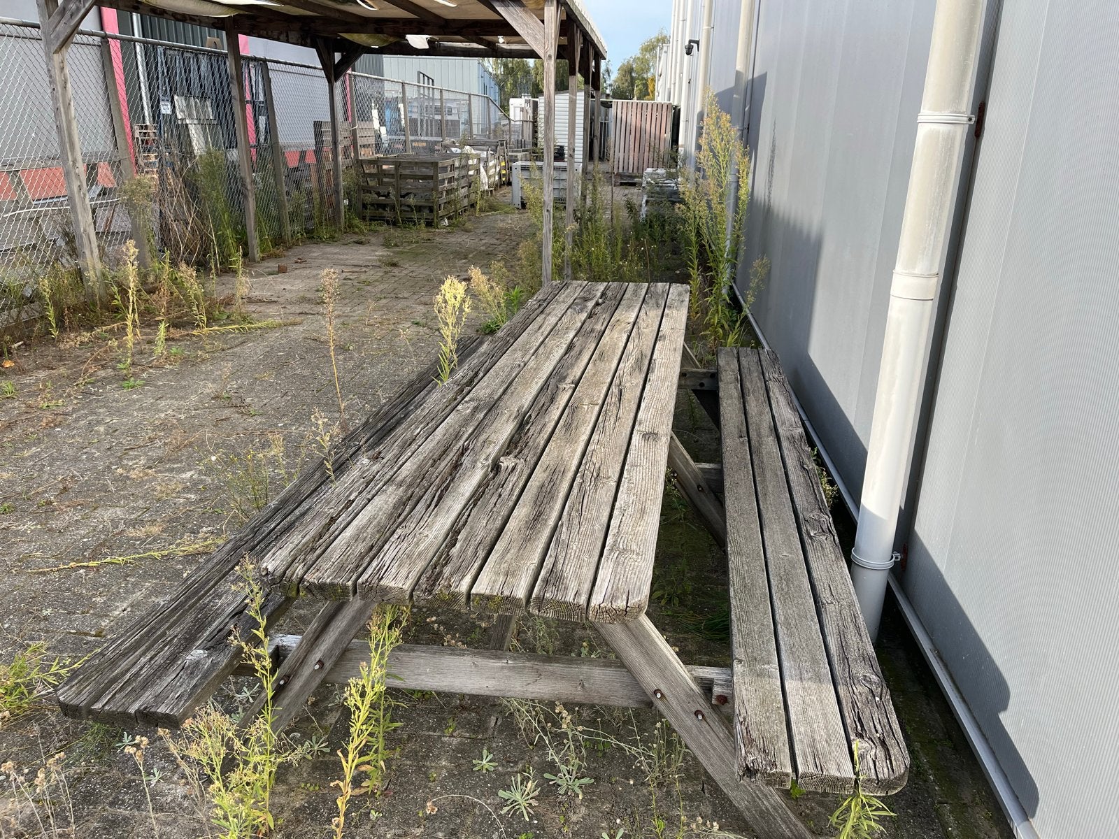 Picknicktafel 3x2 meter - Gratis afhalen!, Ophalen, Gebruikt, Rechthoekig, Hout