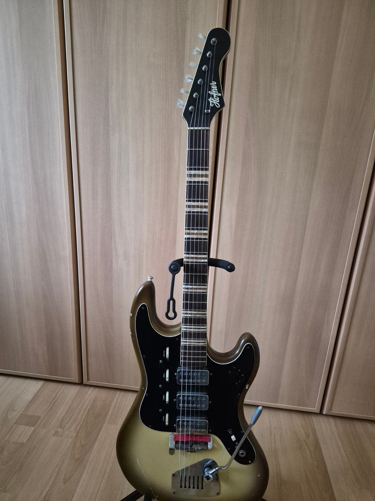 Höfner Galaxy 176 uit 1964 Sunburst- Vintage Elektrische Git, Ophalen, Gebruikt, Solid body, Overige merken