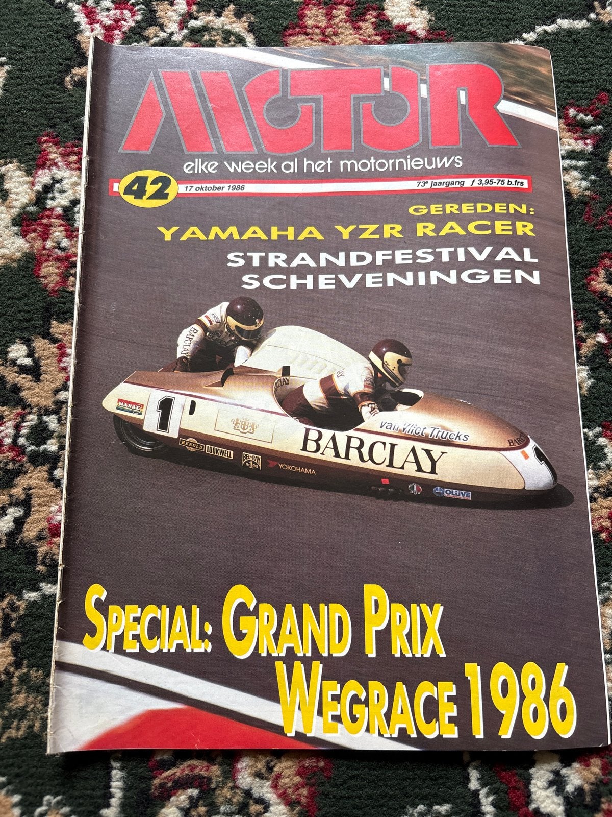 Motor Magazine 1986 - Special: Grand Prix Wegrace, Boeken, Ophalen of Verzenden, Gelezen, Algemeen