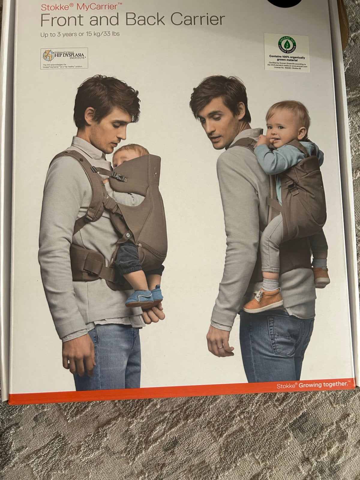 Stokke MyCarrier Front and Back Carrier - Draagzak, Kinderen en Baby's, Babydragers en Draagdoeken, Overige merken, Buik of Rug
