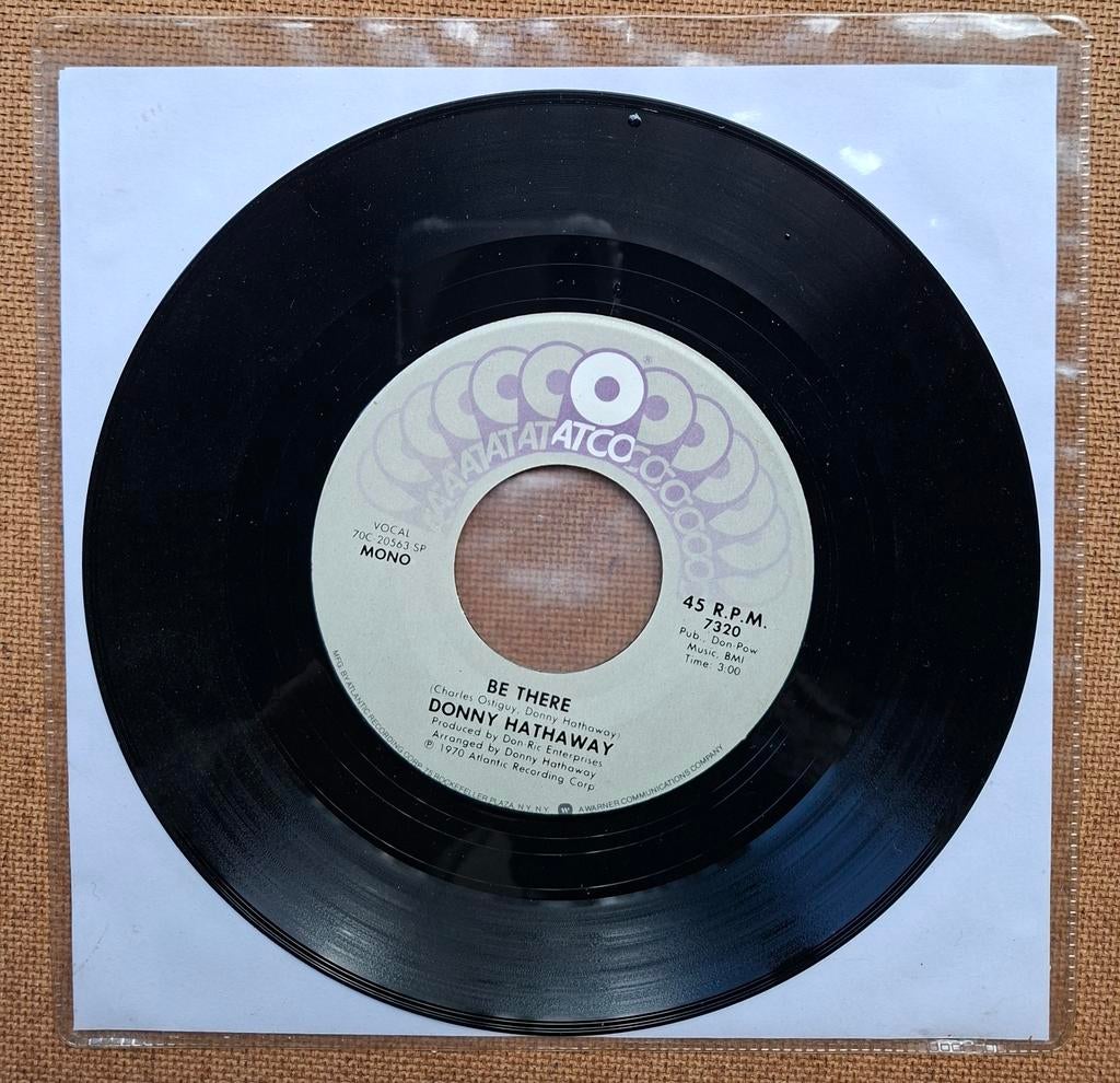 Hathaway, Donny - Be there  - Single is TOP, Gebruikt, Verzenden, 7 inch, Single