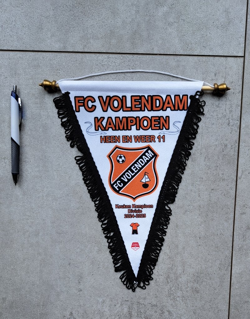 vaantje FC Volendam, Ophalen of Verzenden, Zo goed als nieuw, Overige binnenlandse clubs, Vaantje of Sjaal