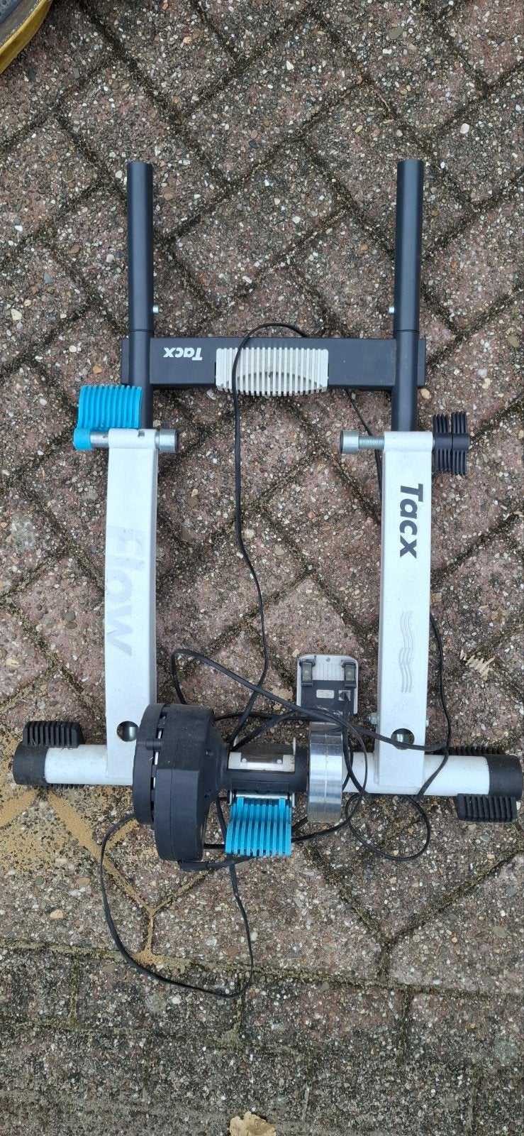Tacx Flow fietstrainer met voorwielsteun, Ophalen, Gebruikt, Overige typen, Tacx