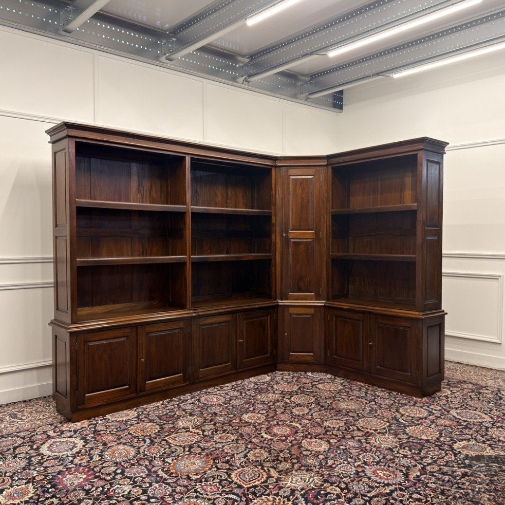Klassiek Engelse Hoekkast Boekenkast, Ophalen