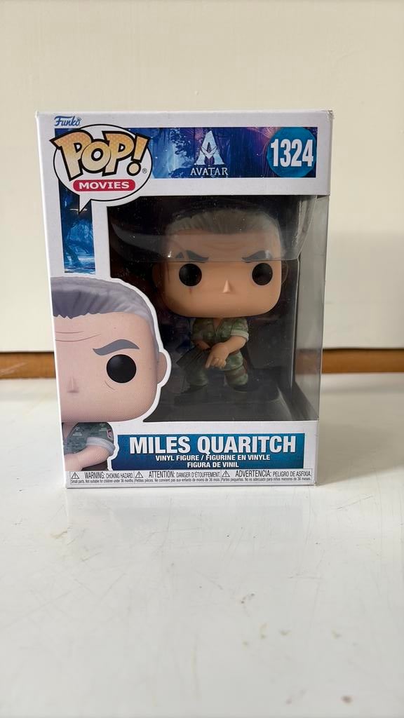 Funko Pop Miles Quaritch Avatar #1324, Ophalen of Verzenden, Zo goed als nieuw